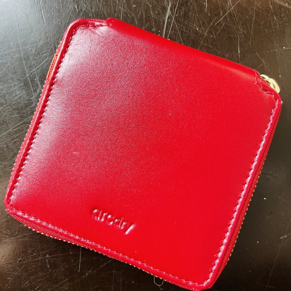 ARCDRY Square Classic Zip Wallet